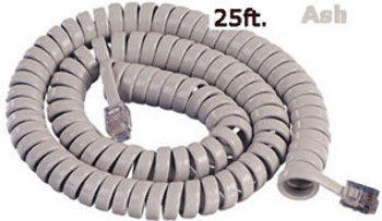 GCHA444025-FAR / 25' ASH Handset Cord