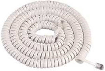 GCHA444025-FWH / 25' WHITE Handset Cord