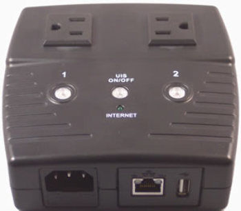 Two Outlet Remote AC-Power Controller