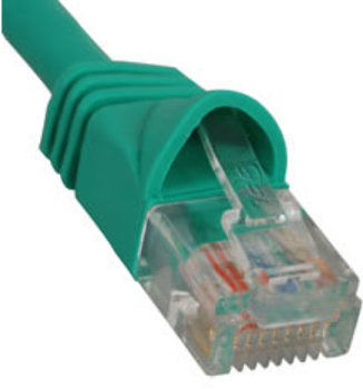 PATCH CORD CAT 6 MOLDED BOOT 14' GN