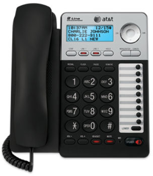 2-Line Speakerphone with Caller ID/CW