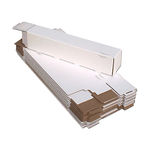 Offex Self Locking Mailer and Storage Box - 5x5x25  - Pack of 29
