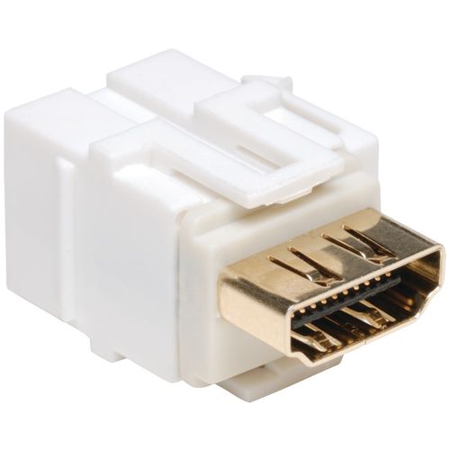 TRIPP LITE P164-000-KJ-WH HDMI(R) Keystone Snap-In Wall Plate Coupler