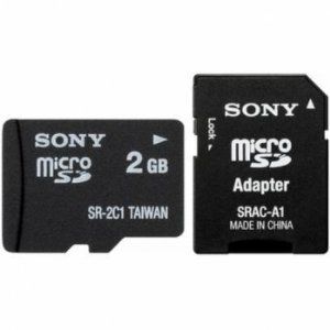 Card MicroSD 2GB