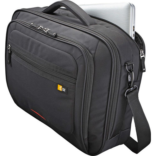 16"" Black Professional Notebook Briefcase