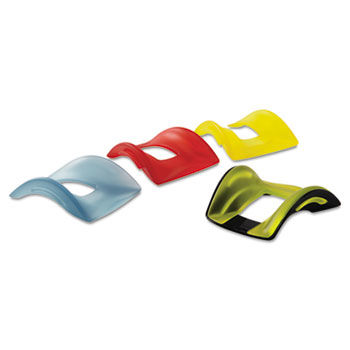 SmartFit Wrist Rest, Interchangeable Colored Inserts, Black Pad/Cover, Set