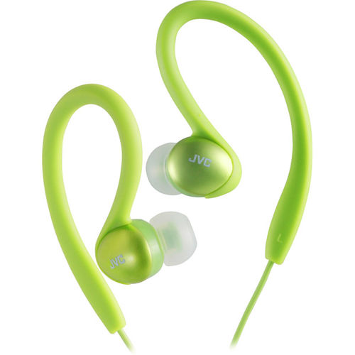 Inner-Ear Sports Clip Headphones-Green