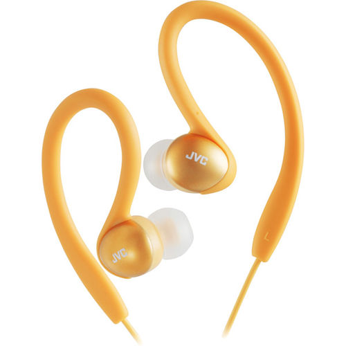 Inner-Ear Sports Clip Headphones-Orange