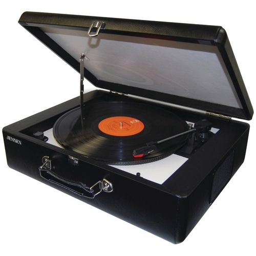 JENSEN JTA-420 Portable Turntable with Built-In Speakers