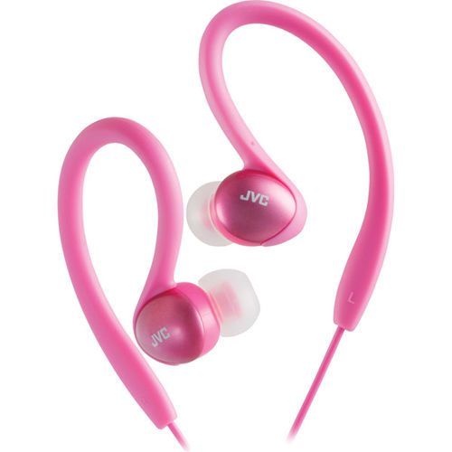 Inner Ear Sports Clip Headphones-Pink