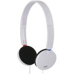 JVC HAS140W Lightweight On-Ear Headband Headphones (White)
