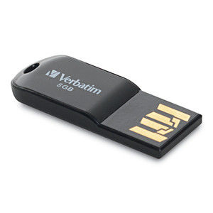 Flash Drive USB 2.0 8GB Micro Black