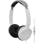 JVC HASR500W On-Ear Headband Headphones with Remote & Microphone (White)