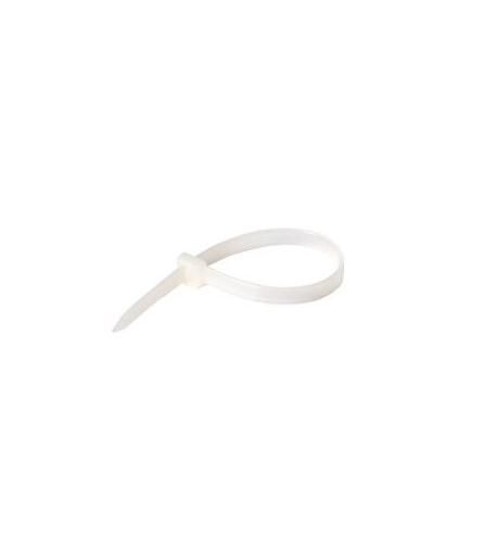 100 Count of 8in Clear Nylon Ties