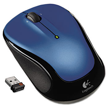 M325 Wireless Mouse, Right/Left, Blue