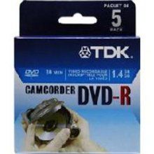 Disc DVD-R Mini 1.4GB 8CM 2X 5/pk Jewel Case