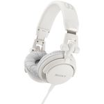 SONY MDRV55/WHI DJ-Style Headphones (White)