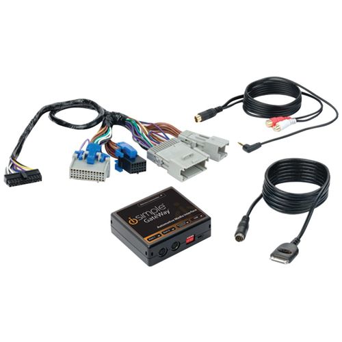 ISIMPLE ISGM575 iPod(R)/iPhone(R) & Aux Audio Input Interface with HD Radio(R) (for Select GM(R) Class II)