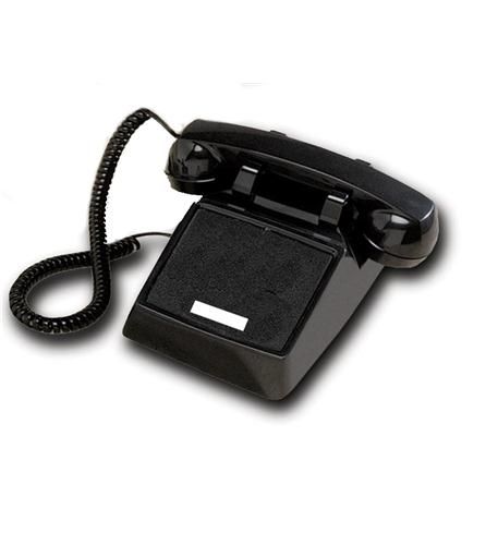 250000-VBA-NDL Black desk no dial