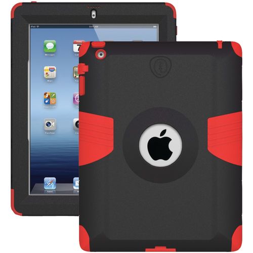 TRIDENT AMS-NEW-IPAD-RD iPad(R) with Retina(R) display/iPad(R) 3rd Gen/iPad(R) 2 Kraken AMS Case (Red)