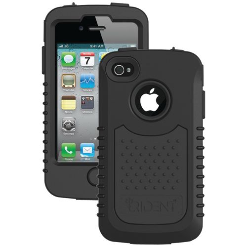 TRIDENT CY2-IPH4-BK iPhone(R) 4/4S Cyclops II Case (Black)