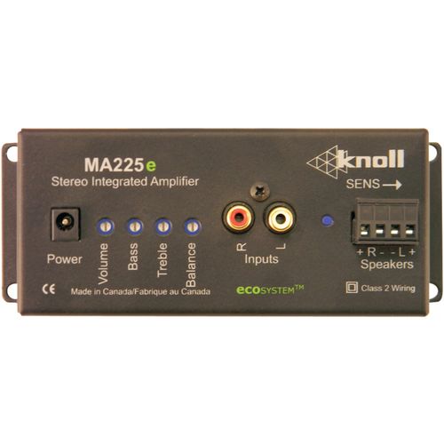 KNOLL SYSTEMS MA225E 25-Watt x 2 Eco-System(TM) Integrated Stereo Amp