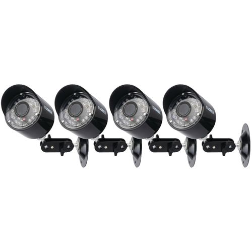 LOREX CVC7662PK2B Weatherproof Color Security Cameras with Night Vision, 4 pk