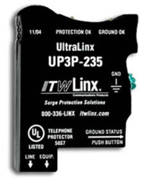 UltraLinx 66 Block/235V Clamp/160mA PTC