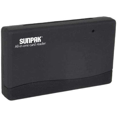 SUNPAK ALLIN1-CR-BK All-In-One Card Reader (Black)