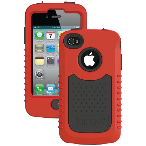 TRIDENT CY2-IPH4-RD iPhone(R) 4/4S Cyclops II Case (Red)