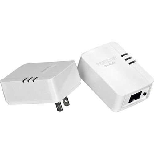 500 Mbps Compact Powerline AV Adapter Kit