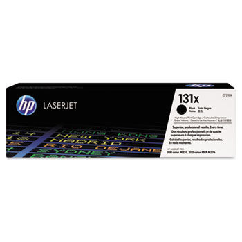 CF210X (HP-131X) High-Yield Toner, 2400 Page-Yield, Black