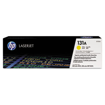 CF212A (HP-131A) Toner, 1800 Page-Yield, Yellow