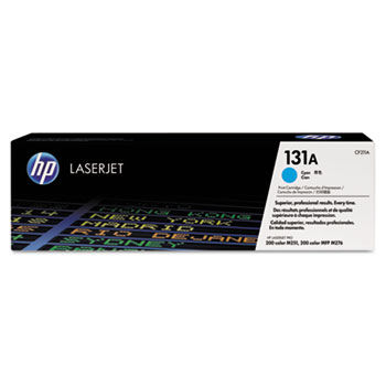 CF211A (HP-131A) Toner, 1800 Page-Yield, Cyan