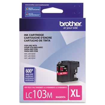LC103M, LC-103M, Innobella High-Yield Ink, 600 Page-Yield, Magenta