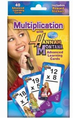 Hannah Montana Advanced Multiplication Learning Fl Case Pack 96