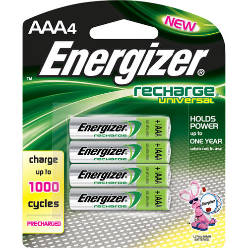 Recharge Universal AAA 4-PK