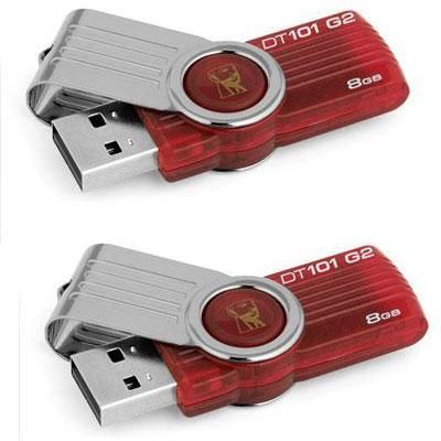 8GB DataTraveler 101 2 Pack