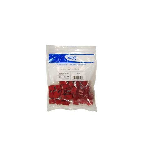 MODULE, CAT 6, HD, 25PK, RED