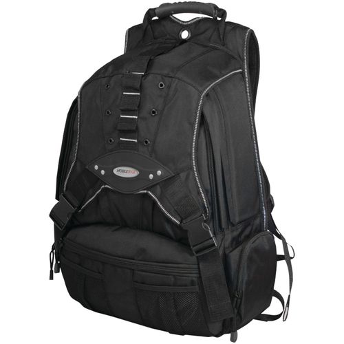 MOBILE EDGE MEBPP1 17.3"" Premium Notebook Backpack (Black/Charcoal)