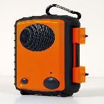 Water Tight Speaker Case Orange