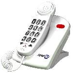EzPro T56 56 dB Amplified Phone - White