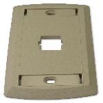 Suttle Single Outlet Face - Ivory