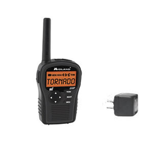 SAME Hand Held radio w/clock and AC adpt