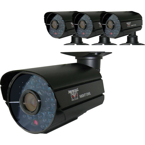 Hi-Resolution 600 TVL Security Cameras 4/Pack