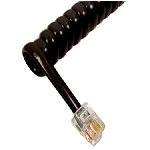 13ft. Handset Cords - Black, 5PK