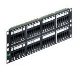 PATCH PANEL, CAT 6, 48-PORT, 2 RMS