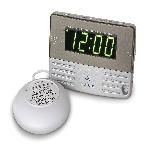 Alarm Clock w/ Bed Shaker