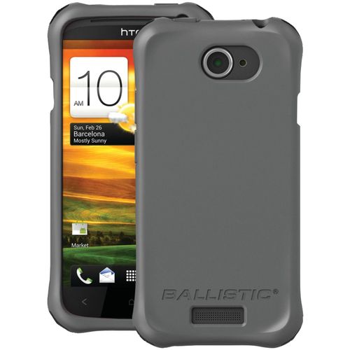 BALLISTIC LS0916-M145 HTC(R) One S(TM) LS Smooth Case (Charcoal; 4 orange, 4 teal, 4 charcoal & 4 black bumpers)