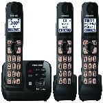 Dect 6.0+ Cordless, ITAD,3HS/Bk